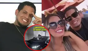 Expareja de Vanessa López exhibe LUJOSO auto de casi 400 mil dólares, pese a tener deuda de más de 1 millón de soles