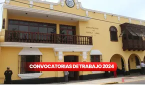 Municipalidad de Pueblo Libre abre convocatoria de trabajo: requisitos para postular a sueldos de hasta S/2.500