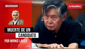 Muerte de un candidato, por Mirko Lauer