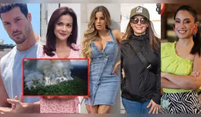 Alejandra Baigorria, Patricio Parodi y otros famosos se suman a la protesta por incendios forestales en Perú