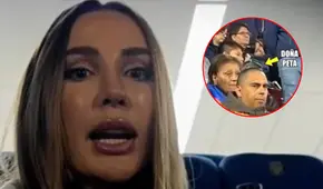 Ana Paula da INSÓLITA respuesta sobre por qué se distanció de ‘Doña Peta’ en debut de Paolo Guerrero