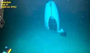 La primera imagen revelada de los restos del Titán tras implosión donde murieron 5 personas: "Todo bien por aquí"