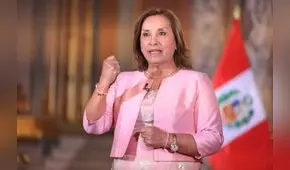Dina Boluarte se resigna y anuncia que no viaja a EEUU