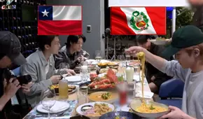 Cantantes de NCT Dream viajan a Chile y lo primero que hacen es probar comida peruana: degustaron ceviche y lomo saltado