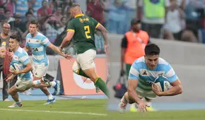 ¡Se tumbaron al campeón del mundo! Los Pumas ganan 29-28 a Sudáfrica por el Rugby Championship 2024