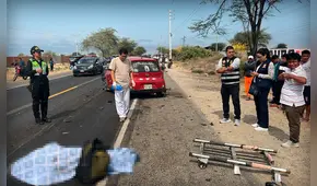 Joven muere tras accidente entre dos vehículos en la carretera Interoceánica con dirección a Piura