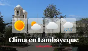 Clima en Lambayeque, vía Senamhi: temperaturas máximas y mínimas por distritos este 1 de septiembre