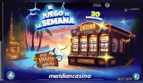 Descubre la promoción de la semana en Meridian Casino