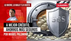 A mejor crédito, ahorros más seguros, por Miguel Palomino
