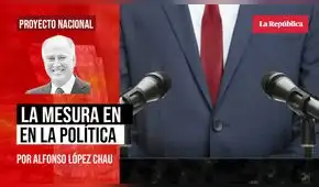 La mesura en la política, por Alfonso López-Chau La mesura en la política, por Alfonso López-Chau