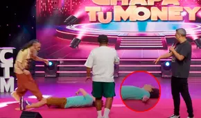 Mateo Garrido Lecca sufre FUERTE caída en 'Chapa tu money' y DEJA EN SHOCK a Ricardo Mendoza y Jorge Luna