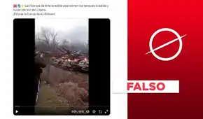Video viral no evidencia a Israel abandonando sus tanques en el sur de Líbano en 2024