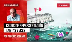 Crisis de representación, tantas veces, por Alberto Vergara