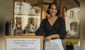 La exitosa peruana dueña de empresa de ropa sostenible en Suiza: “Quiero ayudar a los niños de la tierra de mi madre”