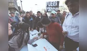 Revocatoria: A un día del plazo para presentar firmas a Reniec, promotores no han reunido las rúbricas necesarias