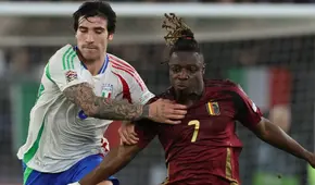 Italia empató 2-2 con Bélgica por la UEFA Nations League 2024-2025