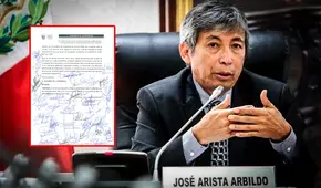 Presentan moción de censura contra ministro de Economía, José Arista, por deficiencias en su sector