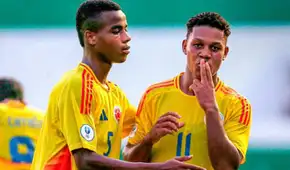 ¡No pudo! Perú perdió 0-3 ante Colombia por el Sudamericano sub-15 2024