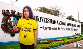 Primer puesto de MEDICINA en la UNMSM superó a 5.000 postulantes y revela su secreto: "Estaba muy cansada" Primer puesto de MEDICINA en la UNMSM superó a 5.000 postulantes y revela su secreto: "Estaba muy cansada"