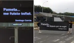 "Pamela... me fuiste infiel": ¿por qué se volvió viral y quién está detrás de los carteles que circulan en Lima? "Pamela... me fuiste infiel": ¿por qué se volvió viral y quién está detrás de los carteles que circulan en Lima?