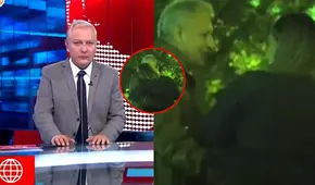Filtran VIDEO de Gunter Rave, periodista de América TV, cariñoso con misteriosa mujer: abrazos terminan en encuentro privado