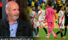 Gustavo Barnechea pide que jugador siga siendo titular a pesar de goleada ante Brasil: Con él mejora el equipo