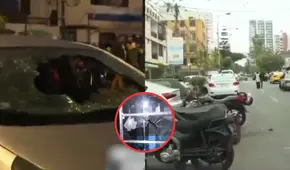 Caos en Jesús María: disputa entre barristas deja 14 vehículos dañados y comercios afectados