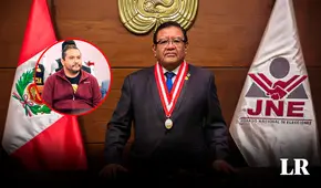Presidente del JNE rechaza declaraciones de Jaime Villanueva: "Emite declaraciones contradictorias y sin fundamento"