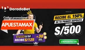 Código promocional Doradobet: ingresa APUESTAMAX | Perú