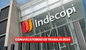 ¡Es tu oportunidad! Indecopi ofrece empleos en Lima y provincias con sueldos de hasta S/12.500: revisa cómo postular
