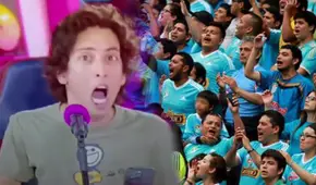 Mateo Garrido Lecca pide perdón a hinchas de Sporting Cristal tras burlarse de sus cánticos