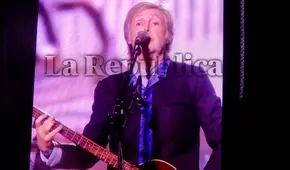 Paul McCartney, concierto en Lima: exbeatle empezó con un ¡Buenas noches, causas!" y cantando 'A Hard Day's Night'
