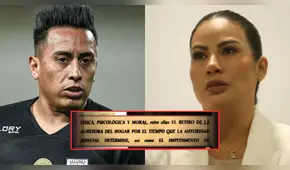 Christian Cueva EXIGE que Pamela López SE RETIRE de su casa, según reveló Rosario Sasieta: "Ha pedido protección"