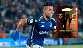Radamel Falcao celebra Halloween en centro comercial de Bogotá y nadie lo reconoció pese a popularidad