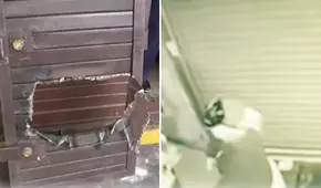 Ladrones hacen forado y se llevan más de S/30.000 de tienda de joyas en Mercado Central