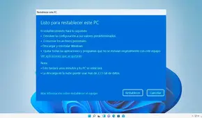 ¿Tu PC está muy lenta o con virus? Así puedes restablecer Windows a su estado original