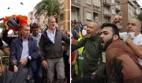 "Asesinos": lanzan barro al rey Felipe VI y Pedro Sánchez tras llegar a zonas afectadas por las inundaciones en Valencia