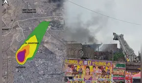 Incendio en la Victoria: Senamhi advierte alta contaminación del aire en Lima tras siniestros Incendio en la Victoria: Senamhi advierte alta contaminación del aire en Lima tras siniestros
