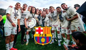 Universitario se codea con gigantes de Europa como Barcelona: los equipos que fueron bicampeones en su centenario