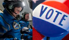 Así fue la votación de 2 astronautas desde el espacio por Kamala vs. Trump para las elecciones en Estados Unidos 2024