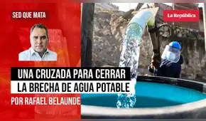Sed que mata, por Rafael Belaunde Llosa Sed que mata, por Rafael Belaunde Llosa