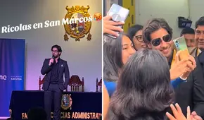 Andrés Wiese causó furor en San Marcos: le pusieron el ‘Rap del gringo atrasador’