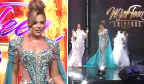 Anne Thorsen, hija de Evelyn Vela, sufre percance en final del Miss Teen Universe 2024: concursante le piso el vestido EN VIVO