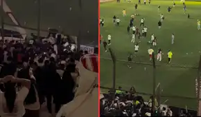 Caos en el Monumental: hinchas invaden la cancha y frenan celebración del bicampeonato de la “U” Caos en el Monumental: hinchas invaden la cancha y frenan celebración del bicampeonato de la “U”