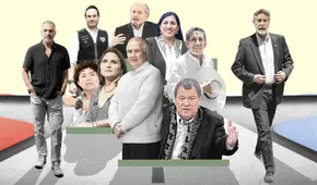 El centro político con varias figuras, pero bajos respaldos