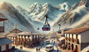 La megaobra se construirá a 4.750 m s. n. m. y llegará a las faldas del nevado más alto del Perú: costará US$100 millones