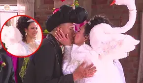 'Teresita' se casa con 'Gaspar' en emocionante episodio de 'Al fondo hay sitio': pareja selló su amor con un apasionado beso