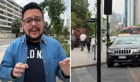 Youtuber venezolano visitó el Perú y comparó cultura vial con Chile: ''Los peatones son inexistentes''