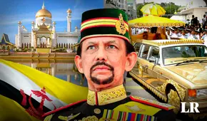 Así es la vida de lujos del Sultán de Brunéi: palacios dorados, autos exóticos y una fortuna de USD 20,000 millones