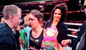 Kina Malpartida reapareció en la pelea Tyson vs Paul: ¿qué función cumplió en la velada de Netflix?